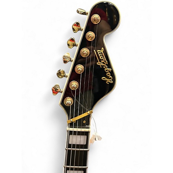 Used Hagstrom Viking 2 Tone Sunburst Hollow Body Electric Guitar
