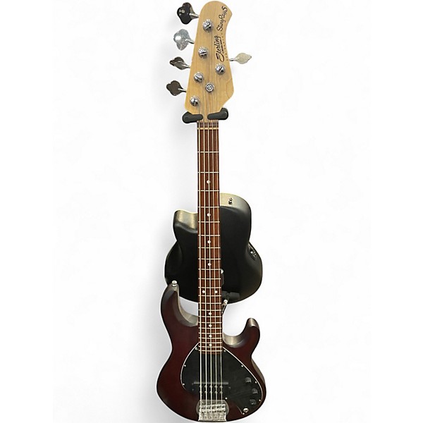 Used Sterling by Music Man sting ray 5 Walnut Electric Bass Guitar