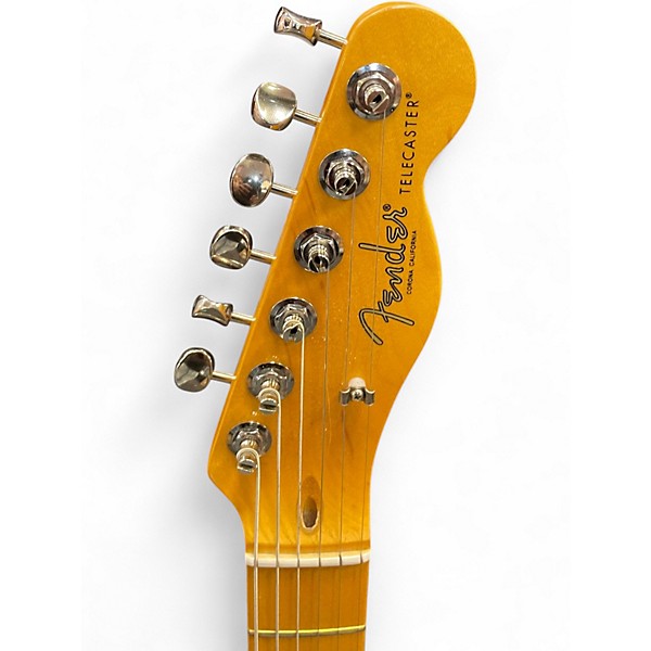 Used Fender PROFESSIONAL CLASSIC TELECASTER Surf Green Solid Body Electric Guitar