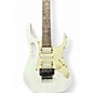 Used Ibanez jem jr Alpine White Solid Body Electric Guitar
