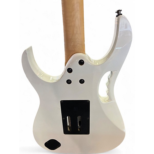 Used Ibanez jem jr Alpine White Solid Body Electric Guitar
