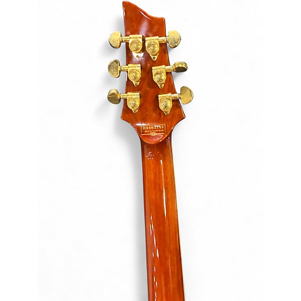 Used Schecter Guitar Research c1 elite Amber Solid Body Electric Guitar
