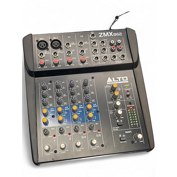 Used Alto ZMX862 6-Channel Unpowered Mixer