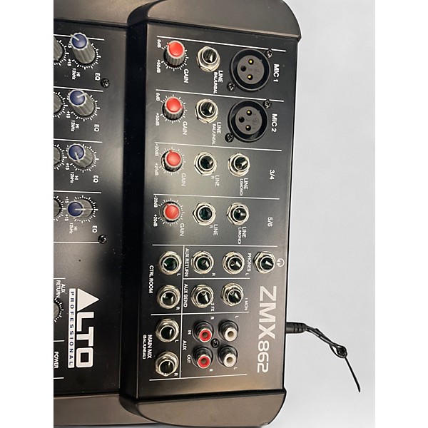 Used Alto ZMX862 6-Channel Unpowered Mixer