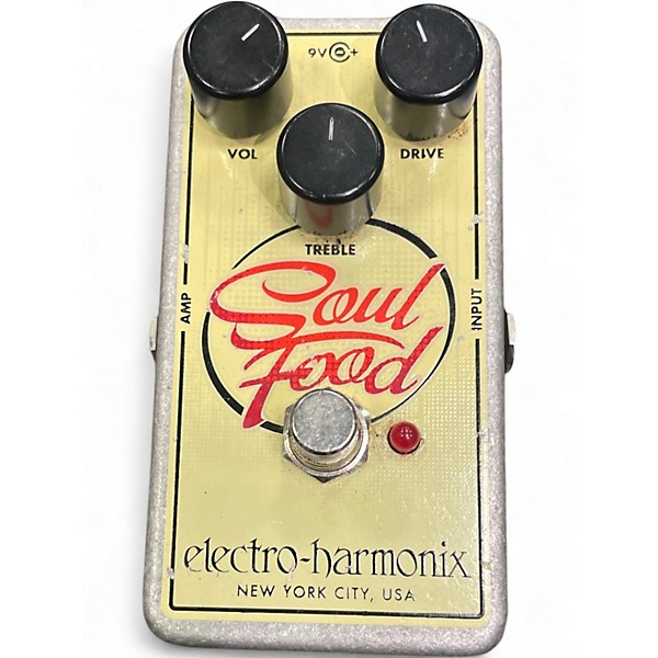 Used Electro-Harmonix Soul Food Overdrive Effect Pedal