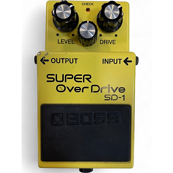 Used BOSS SD1 Super Overdrive Effect Pedal
