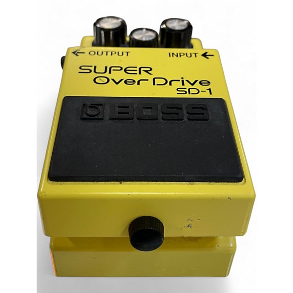 Used BOSS SD1 Super Overdrive Effect Pedal