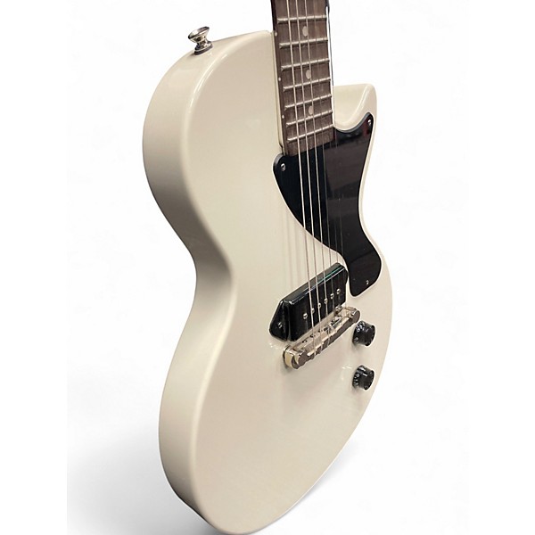 Used Epiphone LES PAUL JR WHITE Solid Body Electric Guitar