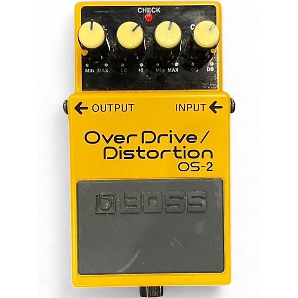 Used 2020s BOSS OS2 Overdrive Distortion Effect Pedal