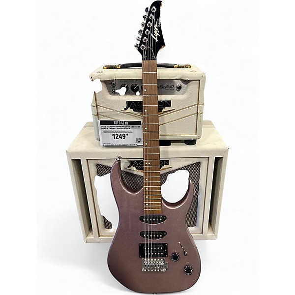 Used Lyon By Washburn s style guitar colorshift Solid Body Electric Guitar