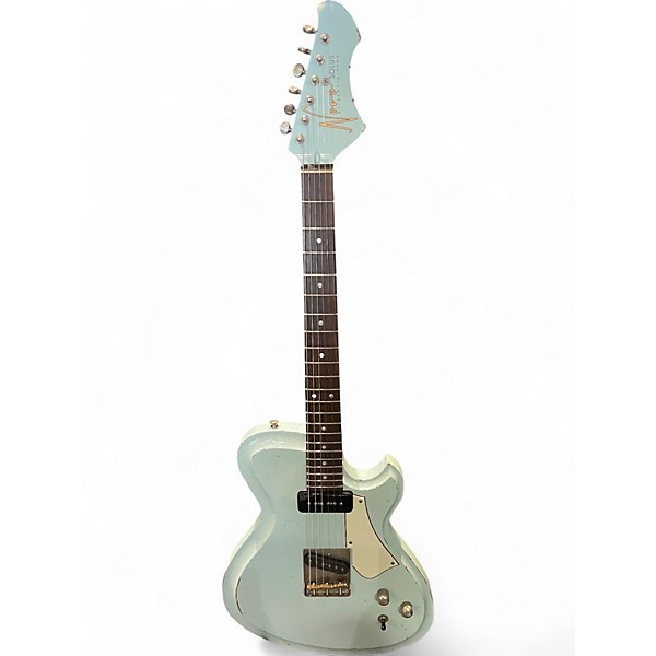 Used Novo Solus F2 Blue Solid Body Electric Guitar