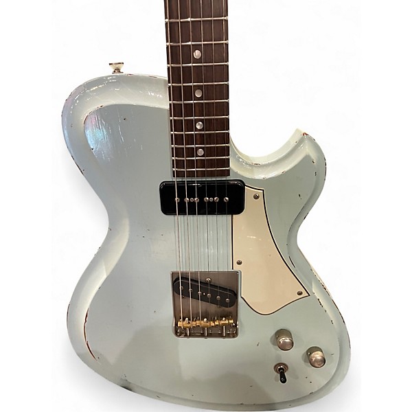 Used Novo Solus F2 Blue Solid Body Electric Guitar