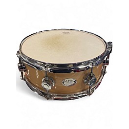 Used DW 14in Drum Workshop Snare Drum Natural Drum