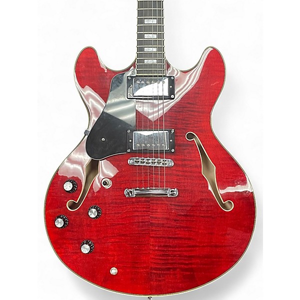 Used Sire LARRY CARLTON H7 Trans Red Hollow Body Electric Guitar