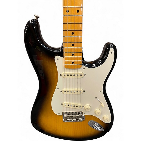 Used Fender 1957 American Vintage Stratocaster Sunburst Solid Body Electric Guitar