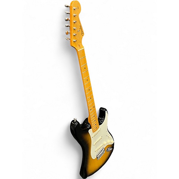 Used Fender 1957 American Vintage Stratocaster Sunburst Solid Body Electric Guitar