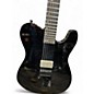 Used ESP LTD TE201 Trans Black Solid Body Electric Guitar