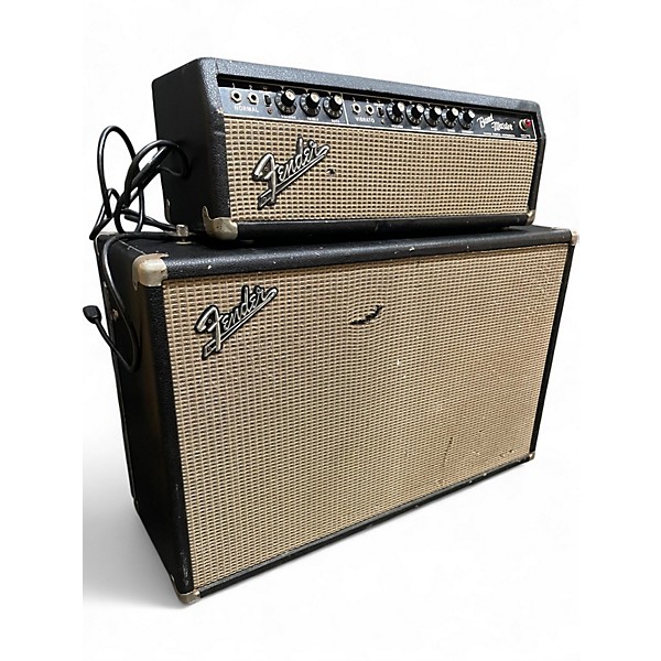 Vintage 1965 Fender BANDMASTER WITH CAB Tube Guitar Amp Head