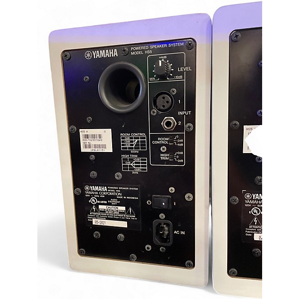 Used Yamaha HS5W Pair Powered Monitor