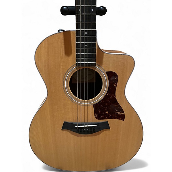 Used Taylor 214CE Natural Acoustic Electric Guitar