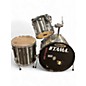 Used TAMA 3 Piece Rockstar Metallic Silver Drum Kit thumbnail