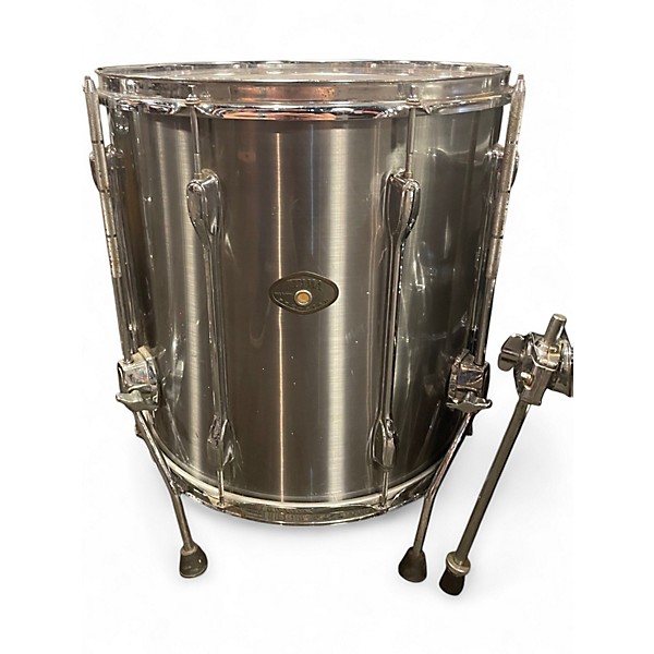 Used TAMA 3 Piece Rockstar Metallic Silver Drum Kit