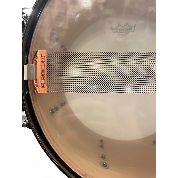 Used ddrum 13in Dominion Maple 7.5x13 Purple Drum