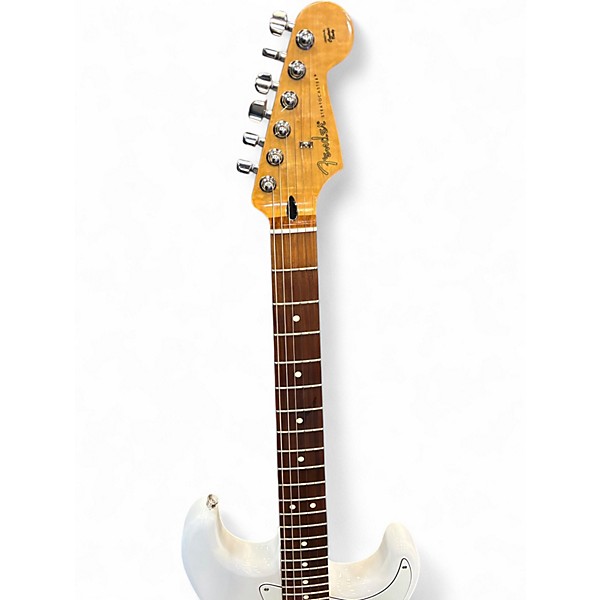 Used Fender Player Stratocaster Olympic White Solid Body Electric Guitar