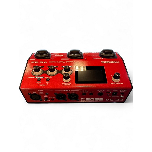 Used BOSS ve 22 Vocal Processor
