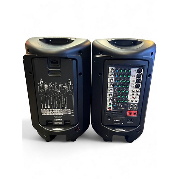 Used Yamaha STAGEPASS 600S PAIR Powered Speaker