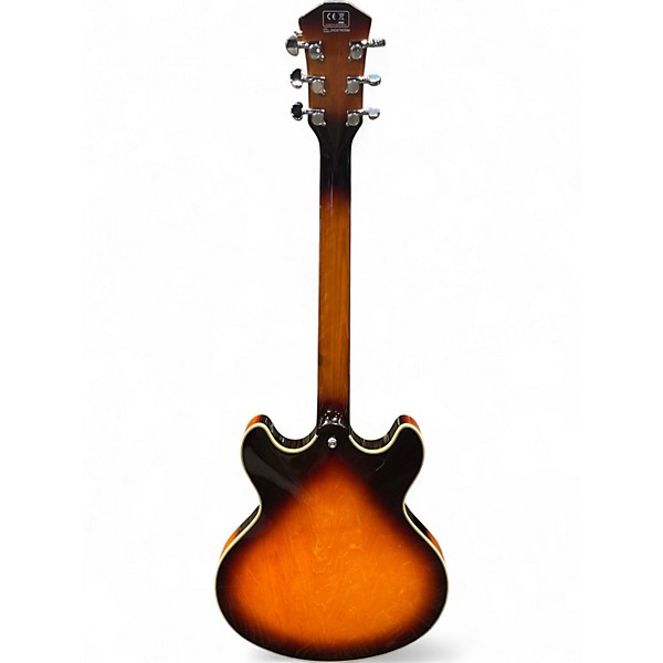 Used 2024 Sire LARRY CARLITON 8 3 Color Sunburst Hollow Body Electric Guitar