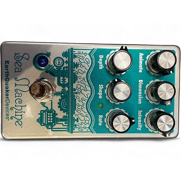 Used EarthQuaker Devices EQDSEAM Sea Machine Super Chorus Effect Pedal