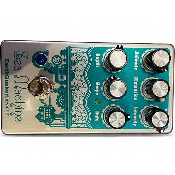 Used EarthQuaker Devices EQDSEAM Sea Machine Super Chorus Effect Pedal