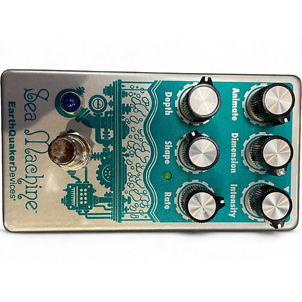 Used EarthQuaker Devices EQDSEAM Sea Machine Super Chorus Effect Pedal