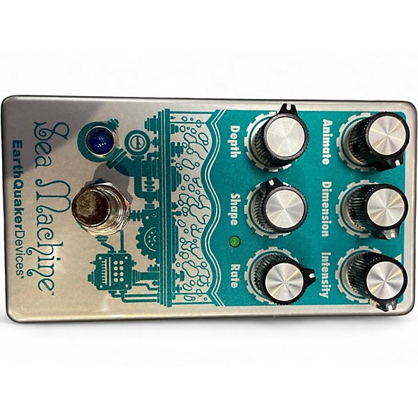 Used EarthQuaker Devices EQDSEAM Sea Machine Super Chorus Effect Pedal