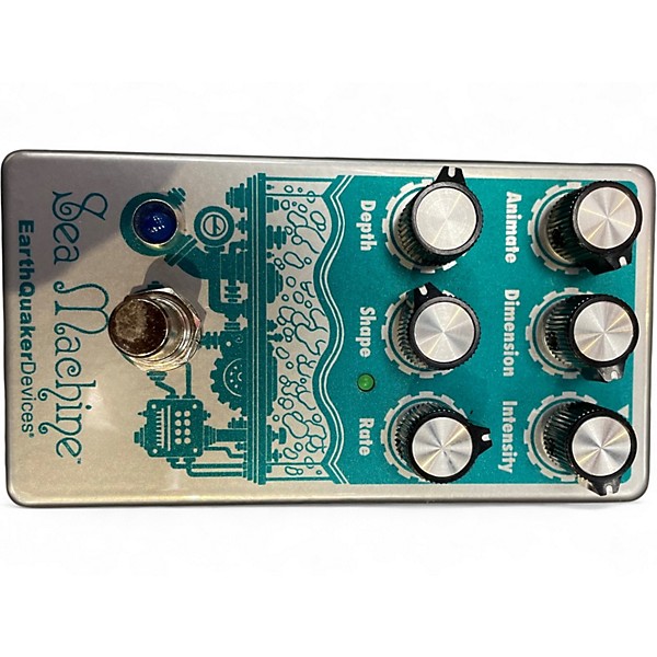 Used EarthQuaker Devices EQDSEAM Sea Machine Super Chorus Effect Pedal