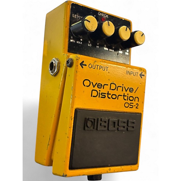 Used BOSS OS2 Overdrive Distortion Effect Pedal