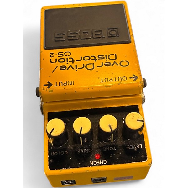 Used BOSS OS2 Overdrive Distortion Effect Pedal