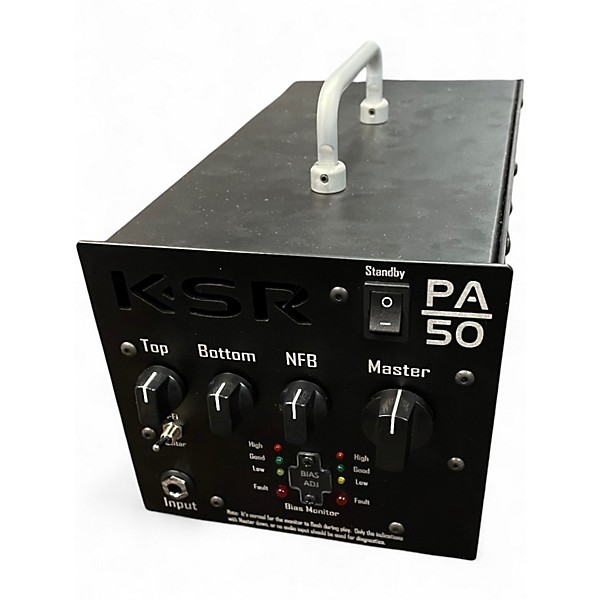 Used Ksr PA50 POWER AMP Guitar Power Amp