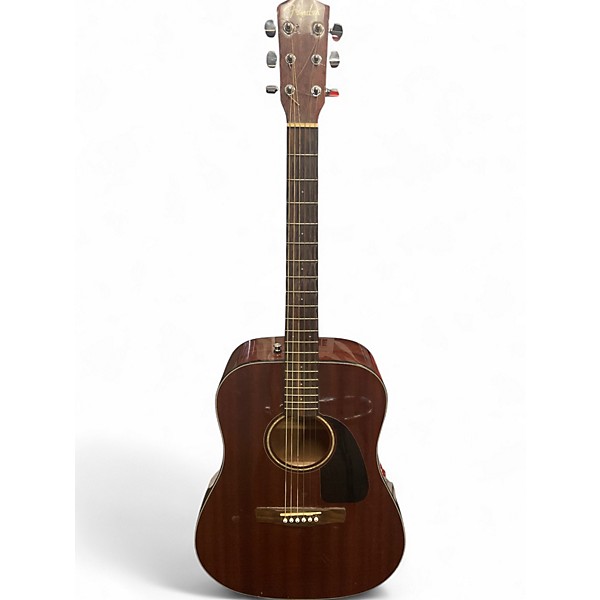 Used Fender CD60 Mahogany Mahogany Acoustic Guitar