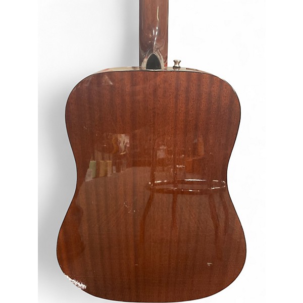 Used Fender CD60 Mahogany Mahogany Acoustic Guitar