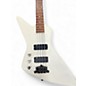 Used Gaskell X Bass Left Handed White Electric Bass Guitar