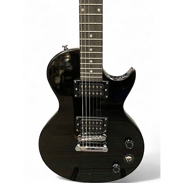 Used ENCORE Lp style Black Solid Body Electric Guitar