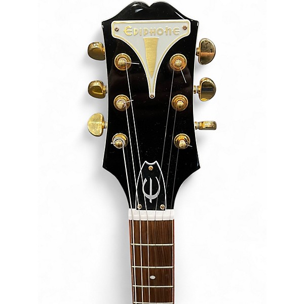 Used Epiphone Wildkat Royale Pearl White Hollow Body Electric Guitar