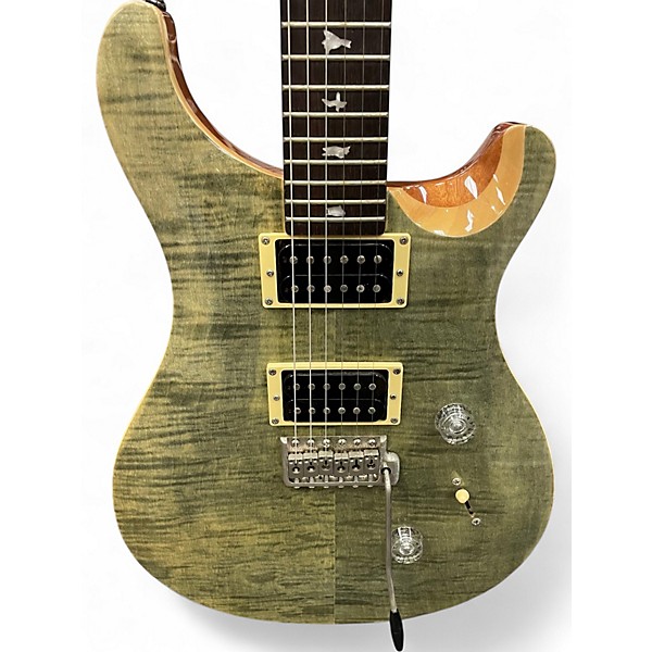 Used PRS SE Custom 24 Green Solid Body Electric Guitar
