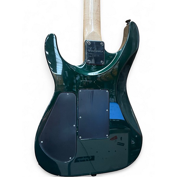 Used Jackson Dinky Green Solid Body Electric Guitar