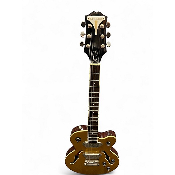Used Epiphone Wildkat Gold Hollow Body Electric Guitar