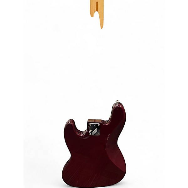 Used Fender jazz bass Maroon Electric Bass Guitar