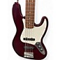 Used Fender jazz bass Maroon Electric Bass Guitar