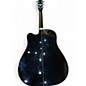 Used Alvarez AD60SC Dreadnought BLACK Acoustic Electric Guitar